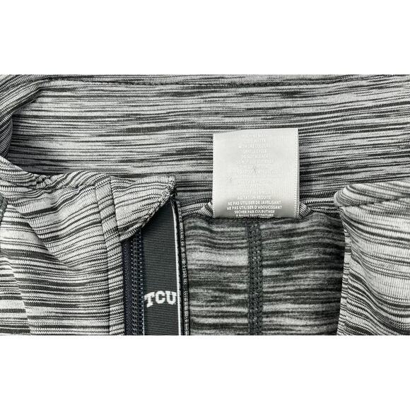 TCU Horned Frogs LevelWear Women's Full Zip Jacket Gray Size Large Pre-Owned - Picture 9 of 11